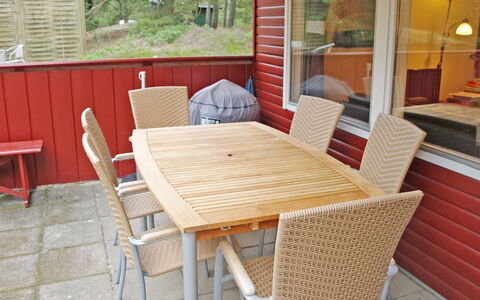 Apelone - 300M from the Sea: House, Cottage, Roof, Garden Buildings, Shade, Shed, Backyard, Outdoor Furniture, Yard, Lawn