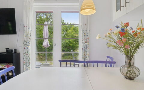 Georg - 300M from the Sea: Furniture, Interior Design, Flooring, Floor, Wood, Table, Chair, Dining Room, Textile, Kitchen & Dining Room Table