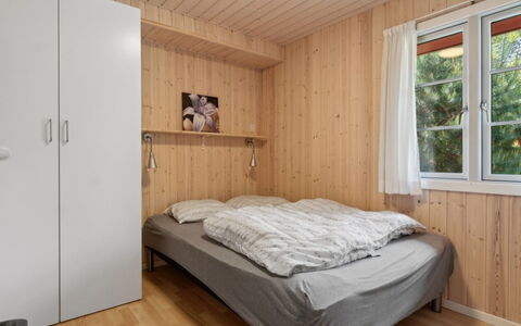 Oisin - 150M from the Sea: Wall, Furniture, Flooring, Bedroom, Wood, Floor, Bed, Interior Design, Ceiling, Room