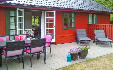 Alde - 300M from the Sea: Furniture, Outdoor Furniture, Chair, Cottage, Outdoor Table, Shade, Yard, Wood Stain, Backyard, Design
