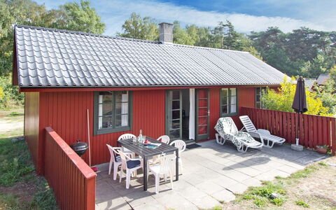 Loke - 300M from the Sea: House, Cottage, Roof, Garden Buildings, Shade, Shed, Backyard, Outdoor Furniture, Yard, Lawn