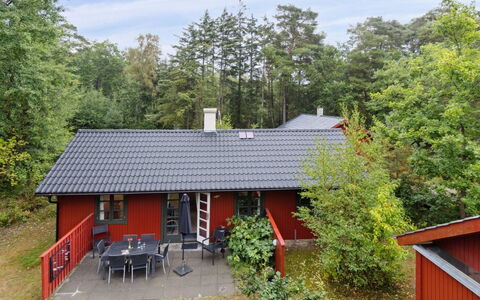 Nahuel - 200M from the Sea: Tree, Wood, House, Cottage, Shrub, Roof, Home, Rural Area, Garden Buildings, Garden