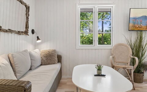 Blakke - 250M from the Sea: Flooring, Furniture, Interior Design, Floor, Wood, Couch, Room, Wood Flooring, Home, Living Room