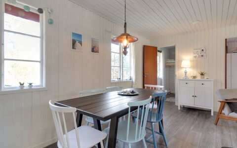 Ronja - 300M from the Sea: Furniture, Flooring, Interior Design, Wood, Floor, Ceiling, Dining Room, Wood Flooring, Table, Kitchen & Dining Room Table