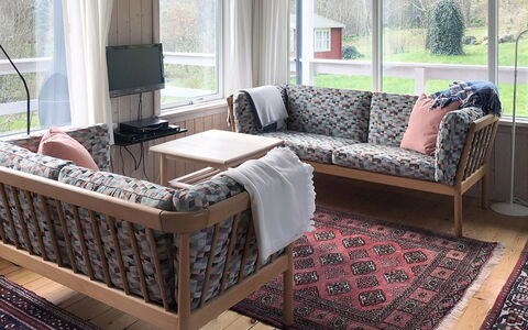 Hannele - 200M from the Sea: Roof, House, Land Lot, Home, Cottage, Estate, Garden Buildings, Shade, Log Cabin, Landscaping