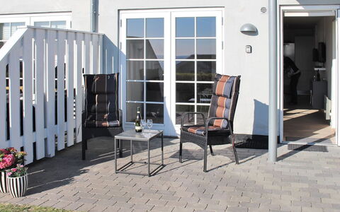 Frederique - 400M from the Sea: Furniture, Interior Design, Apartment, Flooring, Floor, Table, Chair, Room, Home, Kitchen & Dining Room Table
