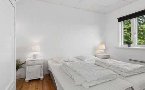 Ensio - 150M from the Sea: Bed, Bedroom, Interior Design, Bedding, Bed Sheet, Ceiling, Floor, Furniture, Flooring, Room