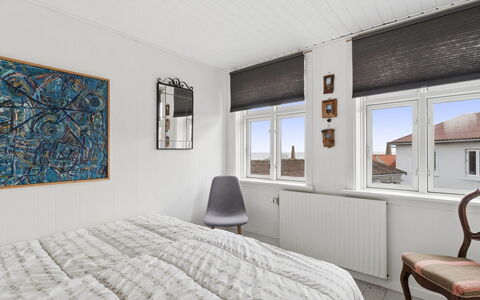 Alea - 200M from the Sea: Bedroom, Bed, Interior Design, Wood, Floor, Ceiling, Flooring, Furniture, Bedding, Bed Sheet