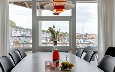 Otis - 10M from the Sea: Interior Design, Furniture, Ceiling, Chair, Table, Flooring, Floor, Kitchen & Dining Room Table, Dining Room, Light Fixture