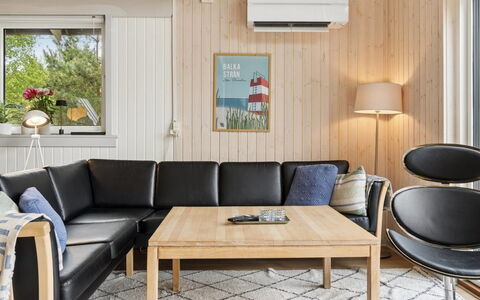 Margarethe - 250M from the Sea: Furniture, Flooring, Interior Design, Wood, Couch, Living Room, Floor, Ceiling, Room, Home