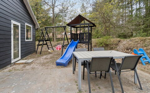 Margarethe - 250M from the Sea: Wood, Home, Siding, Cottage, Porch, Backyard, Outdoor Furniture, Hardwood, Garden, Shade