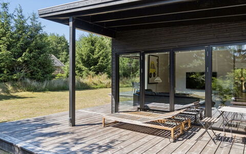 Gonne - 350M from the Sea: Wood, Deck, Door, Hardwood, Porch, Plank, Shade, Garden Buildings, Wood Flooring, Outdoor Structure