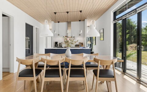 Gonne - 350M from the Sea: Furniture, Interior Design, Wood, Flooring, Kitchen & Dining Room Table, Ceiling, Dining Room, Chair, Floor, Table
