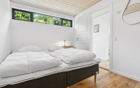 Gonne - 350M from the Sea: Bedroom, Bed, Wood, Interior Design, Ceiling, Bedding, Bed Sheet, Floor, Flooring, Bed Frame