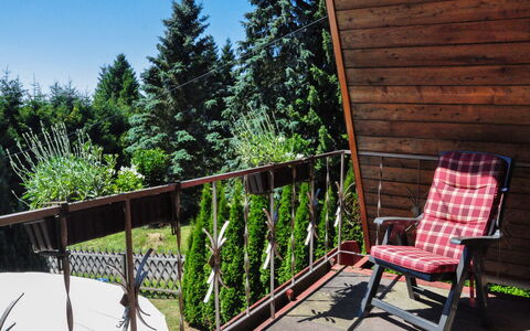 Alwin: Plant, Sky, Wood, Tree, Shade, Fence, Cottage, Porch, Leisure, Building