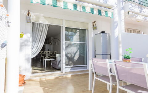Brisa Mar: Property, Furniture, Building, Interior Design, Door, Chair, Living Room, House, Window, Couch