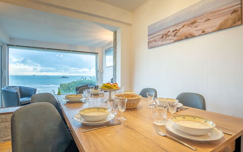 La Longue Vue: Table, Furniture, Property, Tableware, Dishware, Building, Chair, Wood, Interior Design, Window