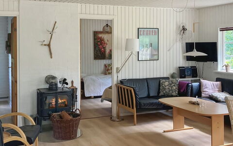 Meret - 800M from the Sea: Furniture, Flooring, Wood, Interior Design, Floor, Living Room, Room, Ceiling, Lighting, Home
