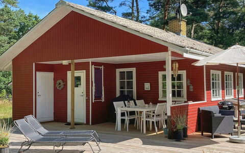 Meret - 800M from the Sea: Wood, Cottage, Outdoor Furniture, Door, House, Roof, Home, Shade, Porch, Chair