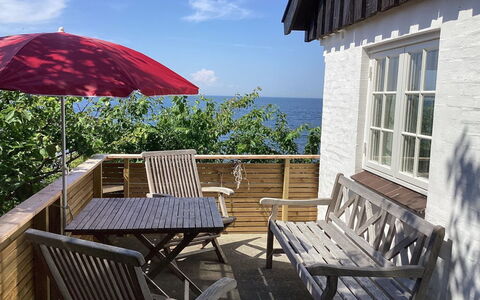 Asgot - 15M from the Sea: Blue, Cottage, House, Home, Farmhouse, Estate, Siding