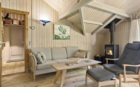 Iskra - 900M from the Sea: Furniture, Flooring, Interior Design, Wood, Floor, Wood Flooring, Ceiling, Room, Living Room, Home