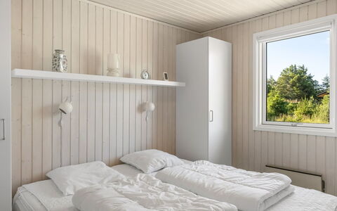 Matis - 650M from the Sea: Bedroom, Bed, Wood, Interior Design, Bed Sheet, Flooring, Bedding, Floor, Ceiling, Furniture