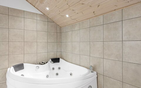 Federica - 500M from the Sea: Plumbing Fixture, Flooring, Interior Design, Floor, Bathtub, Ceiling, Room, Plumbing, Bathroom