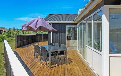 Dome - 750M from the Sea: Wood, Wood Flooring, Porch, Flooring, Deck, Hardwood, Floor, Roof, Home, Composite Material
