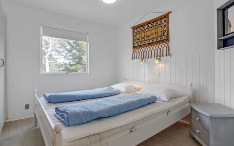 Hellin - 300M from the Sea: Flooring, Floor, Wood, Bedroom, Interior Design, Bed, Ceiling, Furniture, Room, Bedding