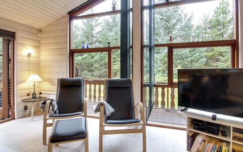 Jo - 1.2Km from the Sea: Furniture, Interior Design, Flooring, Wood, Floor, Ceiling, Wood Flooring, Room, Chair, Living Room