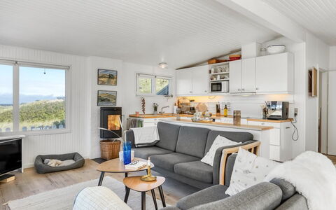 Ineke - 295M from the Sea: Wood, House, Home, Cottage, Apartment, Hardwood, Living Room, Wood Stain, Couch