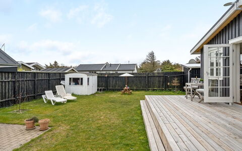 Sofine - 250M from the Sea: House, Roof, Home, Residential Area, Siding, Cottage, Porch, Shade, Deck, Backyard
