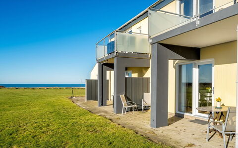 Risker - 70M from the Sea: Cottage, Backyard, Yard, Garden Buildings, Shed, Siding, Outdoor Furniture, Log Cabin, Outdoor Structure, Shack