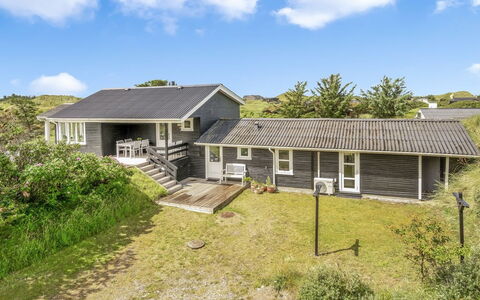 Stina - 250M from the Sea: Roof, Home, Door, Cottage, Shade, Siding, Yard, Estate, Backyard