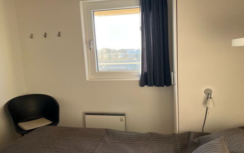 Birgitta - 150M from the Sea: Floor, Interior Design, Bedroom, Flooring, Bed, Ceiling, Room, Bed Sheet, Furniture, Bedding