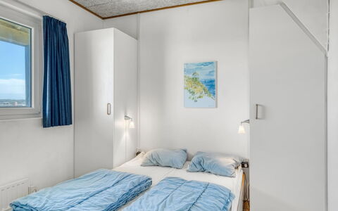 Salka - 150M from the Sea: Bedroom, Floor, Ceiling, Interior Design, Bed, Bed Sheet, Flooring, Bedding, Bed Frame, Linens