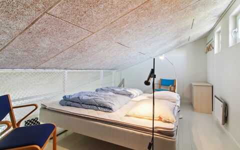 Eydis - 150M from the Sea: Interior Design, Ceiling, Flooring, Floor, Furniture, Lighting, Bedroom, Room, Light Fixture, Bed
