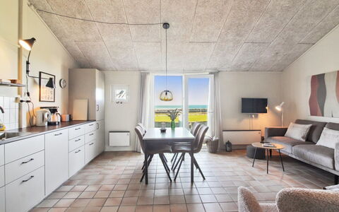 Eydis - 150M from the Sea: Flooring, Furniture, Floor, Interior Design, Ceiling, Chair, Apartment, Kitchen, Kitchen & Dining Room Table, Light Fixture