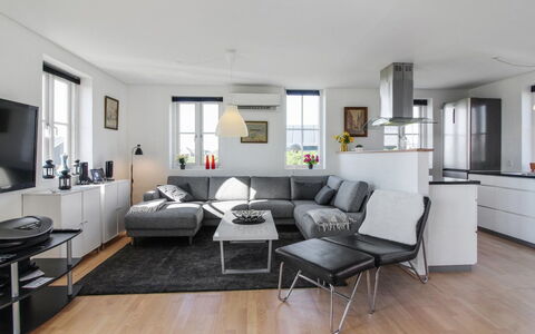 Adrian - 200M from the Sea: Furniture, Interior Design, Flooring, Couch, Floor, Ceiling, Living Room, Table, Chair, Room