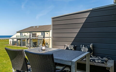 Brod - 150M from the Sea: Shade, Hardwood, Plank, Outdoor Furniture, Deck, Wood Stain, Balcony, Daylighting, Porch, Handrail