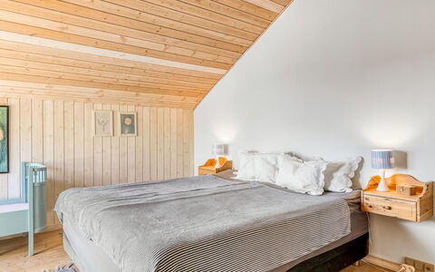 Doritea - 50M from the Sea: Interior Design, Flooring, Floor, Bedroom, Wood, Furniture, Bed, Ceiling, Room, Wood Flooring