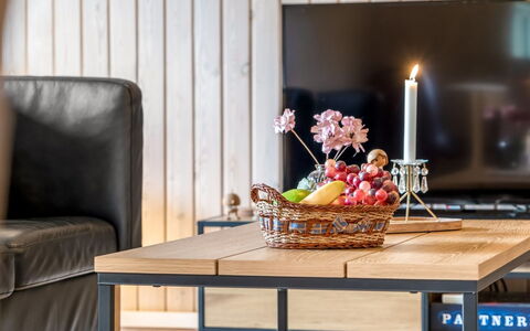 Seda - 600M from the Sea: Furniture, Table, Wood, Flooring, Interior Design, Floor, Coffee Table, Living Room, Wood Flooring, Kitchen & Dining Room Table