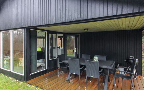 Avia - 500M from the Sea: Wood, Porch, Roof, Cottage, Home, Garden Buildings, Shade, Siding, Backyard, Yard