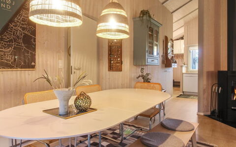 Lovisa - 500M from the Sea: Furniture, Interior Design, Chair, Flooring, Table, Resort, Floor, Ceiling, Room, Eco Hotel