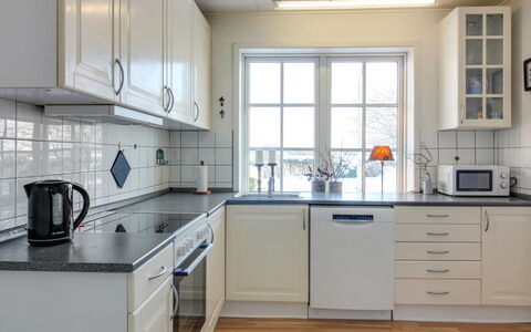 Fraþulf - 6Km from the Sea: Kitchen, Countertop, Kitchen Appliance, Flooring, Cabinetry, Kitchen Sink, Interior Design, Major Appliance, Floor, Sink