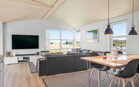 Ingela - 350M from the Sea: Wood Flooring, Ceiling, Hardwood, Wood Stain, Plank, Couch, Living Room, Laminate Flooring, Sofa Bed