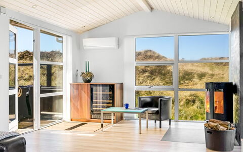 Ingela - 350M from the Sea: Furniture, Flooring, Interior Design, Floor, Wood Flooring, Wood, Ceiling, Living Room, Lighting, Laminate Flooring