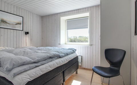 Minza - 250M from the Sea: Bedroom, Bed Sheet, Ceiling, Bed, Bedding, Floor, Bed Frame, Linens, Mattress
