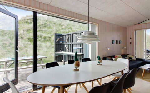 Mikkel - 300M from the Sea: Wood, Flooring, Interior Design, Floor, Ceiling, Furniture, Wood Flooring, Kitchen & Dining Room Table, Hardwood, Dining Room