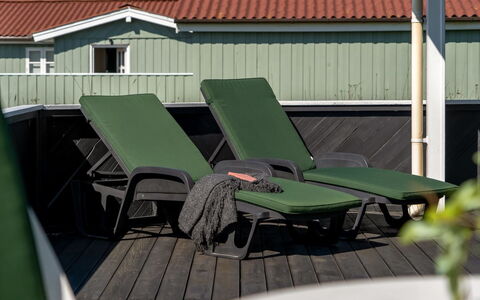 Ralf - 300M from the Sea: Building, House, Wood, Home, Roof, Cottage, Residential Area, Shrub, Architecture